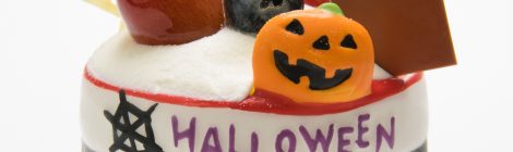 Halloween Double-Decker Cheesecake ハロウィン・ダブルチーズケーキ