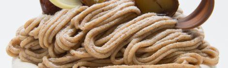 Mont Blanc aux marrons フレンチモンブラン