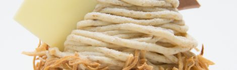 Mont Blanc aux banane バナナモンブラン