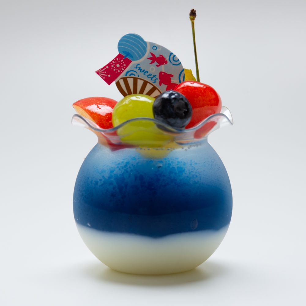 Summer fruit jelly (Ramune soda & Milk) 夏祭(ラムネ＆ミルク)