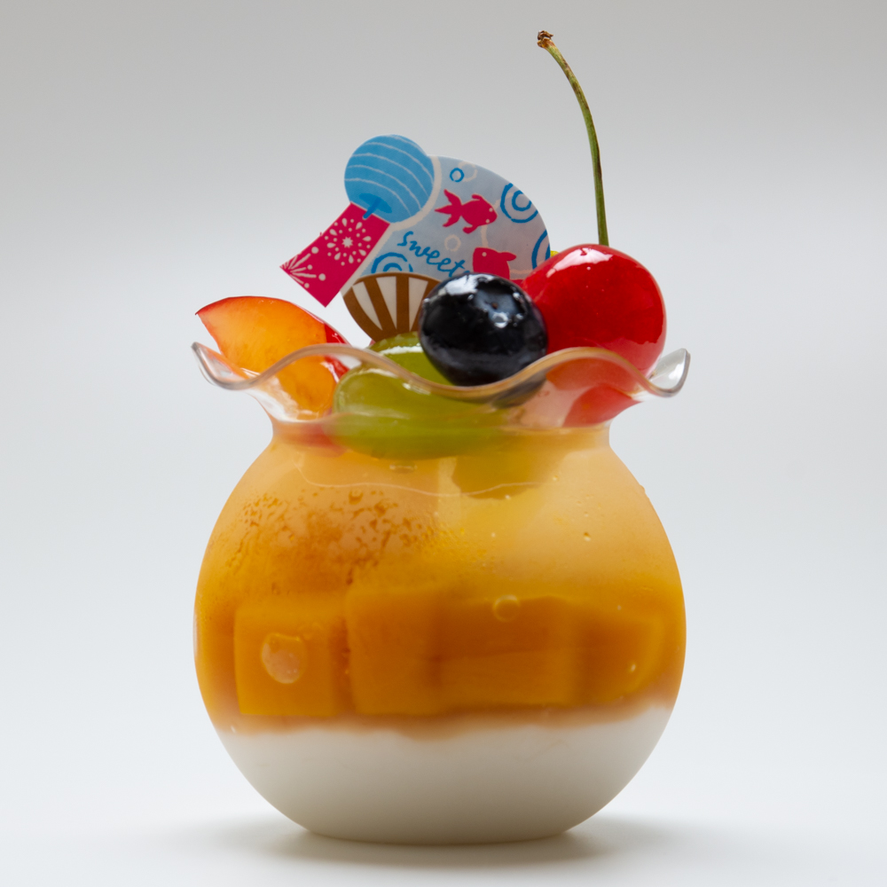 Summer fruit jelly (Mango & Coconut) 夏祭(マンゴー＆ココナッツ)